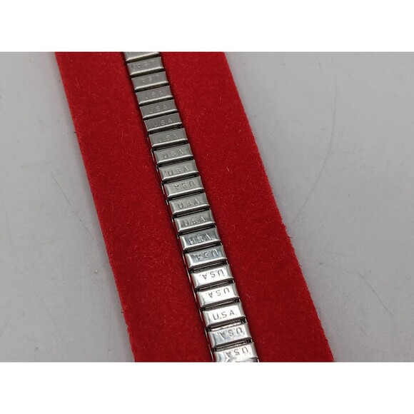 Speidel Twist On Flex Watch Band Twist On 74R Regular Original Case NEW VINTAGE - Picture 10 of 11